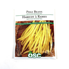 Load image into Gallery viewer, Bean Climbing - KY Wondr Wax Seeds, OSC Large Pack