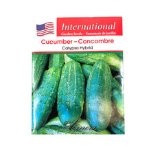 Load image into Gallery viewer, Cucumber - Calypso Hybrid Seeds, Aimers Int'l - Floral Acres Greenhouse & Garden Centre