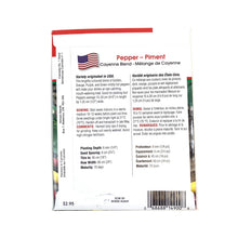 Load image into Gallery viewer, Pepper - Cayenne Blend Seeds, Aimers Int'l - Floral Acres Greenhouse & Garden Centre
