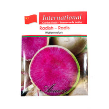 Load image into Gallery viewer, Radish - Watermelon Seeds, Aimers Int'l - Floral Acres Greenhouse & Garden Centre