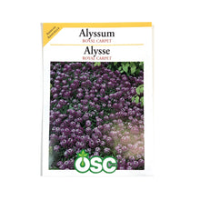 Load image into Gallery viewer, Alyssum - Royal Carpet Seeds, OSC