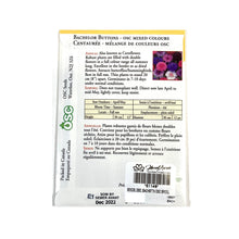 Load image into Gallery viewer, Bachelor Buttons - OSC Special Mixture Seeds, OSC