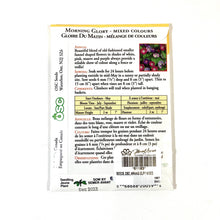 Load image into Gallery viewer, Morning Glory - Mixed Colours Seeds, OSC