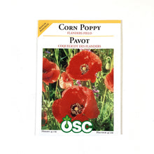 Load image into Gallery viewer, Poppy - Flanders Field Seeds, OSC