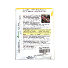 Load image into Gallery viewer, Sweet Pea - Bijou Mixed Seeds, OSC