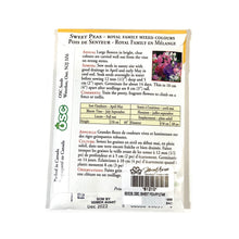 Load image into Gallery viewer, Sweet Pea - Royal Family Mixed Seeds, OSC