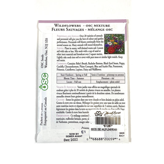 Wildflowers - OSC Mixture Seeds, OSC