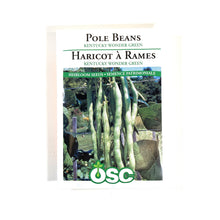 Load image into Gallery viewer, Bean Climbing - Kentucky Wdr Seeds, OSC