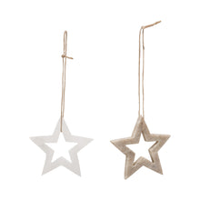 Load image into Gallery viewer, Ornament, Natural Stone Star, 3.25in