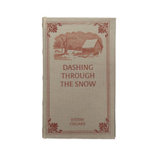 Load image into Gallery viewer, Book Storage Box, MDF/Canvas, Dashing Through/Snow
