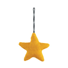 Load image into Gallery viewer, Ornament, Cotton Corduroy Shape, Mustard, 4in