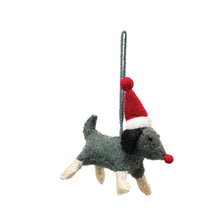 Load image into Gallery viewer, Ornament, Wool Felt Dog, 2.5in, 3 Styles