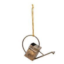 Load image into Gallery viewer, Ornament, Metal Watering Can, Brass Finish, 3.75in