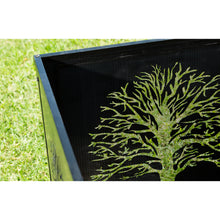 Load image into Gallery viewer, Square Tree of Life Fire Pit, 24in - Floral Acres Greenhouse & Garden Centre