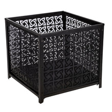 Load image into Gallery viewer, Square Celtic Knot Fire Pit, 24in - Floral Acres Greenhouse & Garden Centre