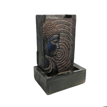 Load image into Gallery viewer, Buddha Face Waterfall Fountain with LED Light