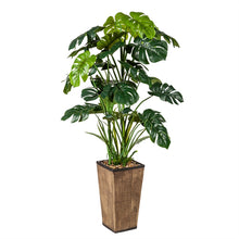 Load image into Gallery viewer, Artificial Plant in Pot, Monstera Deliciosa