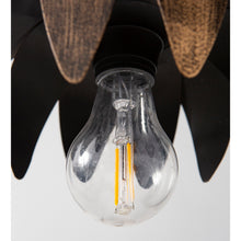 Load image into Gallery viewer, Antiqued Metal Hanging Light, Daisy