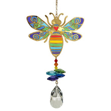 Load image into Gallery viewer, Crystal Wonders Suncatcher, Bumble Bee - Floral Acres Greenhouse & Garden Centre