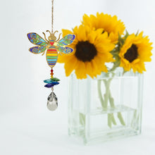 Load image into Gallery viewer, Crystal Wonders Suncatcher, Bumble Bee - Floral Acres Greenhouse & Garden Centre