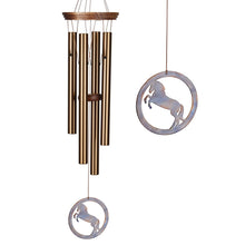 Load image into Gallery viewer, Equestrian Spirit Wind Chime, 26in - Floral Acres Greenhouse & Garden Centre