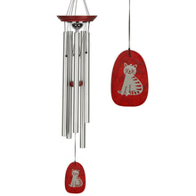 Load image into Gallery viewer, Pet Memorial Wind Chime, Cat, 24in - Floral Acres Greenhouse & Garden Centre