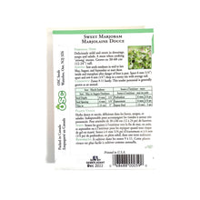 Load image into Gallery viewer, Sweet Marjoram Seeds, OSC - Floral Acres Greenhouse & Garden Centre