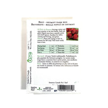 Load image into Gallery viewer, Beetroot - Detroit Dark Seeds, OSC - Floral Acres Greenhouse & Garden Centre