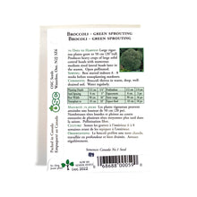 Load image into Gallery viewer, Broccoli - Green Sprouting Seeds, OSC - Floral Acres Greenhouse & Garden Centre