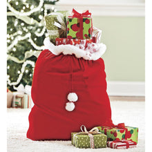 Load image into Gallery viewer, Santa's Oversized Velvet Toy Bag - Floral Acres Greenhouse & Garden Centre