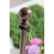 Load image into Gallery viewer, Metal Extendable House Flag Pole, Bronze