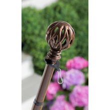 Load image into Gallery viewer, Metal Extendable House Flag Pole, Bronze