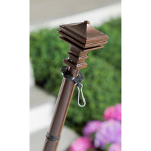 Load image into Gallery viewer, Metal Extendable House Flag Pole, Bronze
