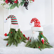 Load image into Gallery viewer, Artificial Pine Gnome Statue, 2 Assorted