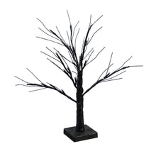 Load image into Gallery viewer, LED Halloween Glittered Tree, 19in