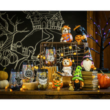 Load image into Gallery viewer, LED Halloween Glittered Tree, 19in