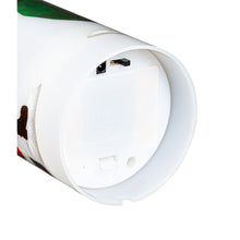 Load image into Gallery viewer, Santa LED Pillar Candle with Projected Icons