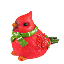 Load image into Gallery viewer, LED Portly Holiday Bird Decor, 3 Styles