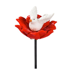 Load image into Gallery viewer, Christmas Bird in Foliage Nest Plant Pick, 14in