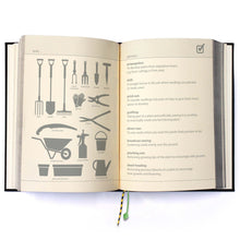 Load image into Gallery viewer, My Gardening Handbook Reference Book, Black