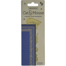 Load image into Gallery viewer, Bookminders Brass Bookmarks, Set of 4