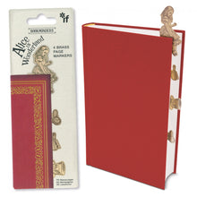 Load image into Gallery viewer, Bookminders Brass Bookmarks, Set of 4