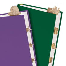Load image into Gallery viewer, Bookminders Brass Bookmarks, Set of 4