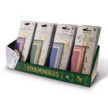 Load image into Gallery viewer, Bookminders Brass Bookmarks, Set of 4