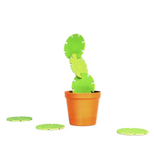 Load image into Gallery viewer, Interlocking Cactus Coasters, Set of 6