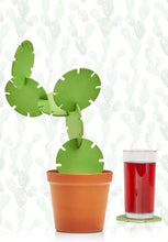Load image into Gallery viewer, Interlocking Cactus Coasters, Set of 6