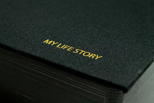 Load image into Gallery viewer, My Life Story Diary/Journal, Black