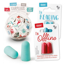 Load image into Gallery viewer, Shhh! Foam Disposable Earplugs, 3 Styles