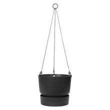 Load image into Gallery viewer, Planter, 8in, Plastic, Greenville Basket, Black