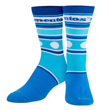 Load image into Gallery viewer, Men's Crew Socks, 8-13, Mentos Stripes